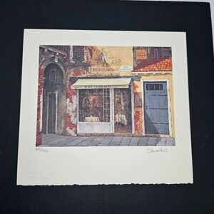 Viktor Shvaiko Lithograph "Troubadour" - Signed & Numbered 892/950